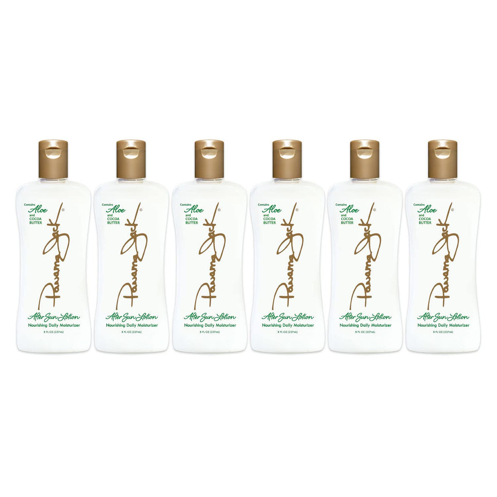 Panama Jack Aloe Moisturizer Lotion – After Sun Daily Skincare with Cocoa Butter & Olive Oils (8 oz x 2)