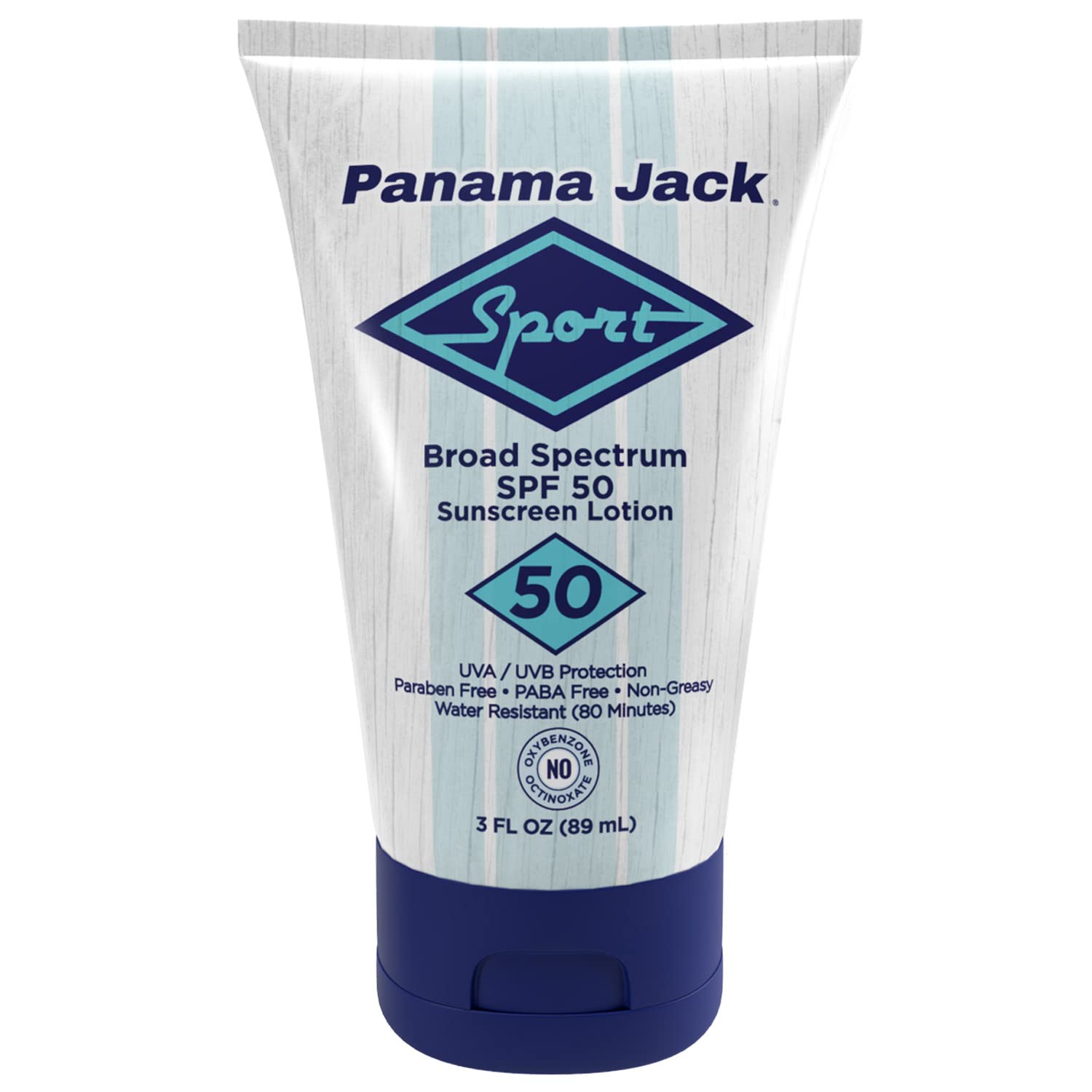 Panama Jack Sport Sunscreen Lotion SPF 50 – Non-Greasy, Water-Resistant (Pack of 12)