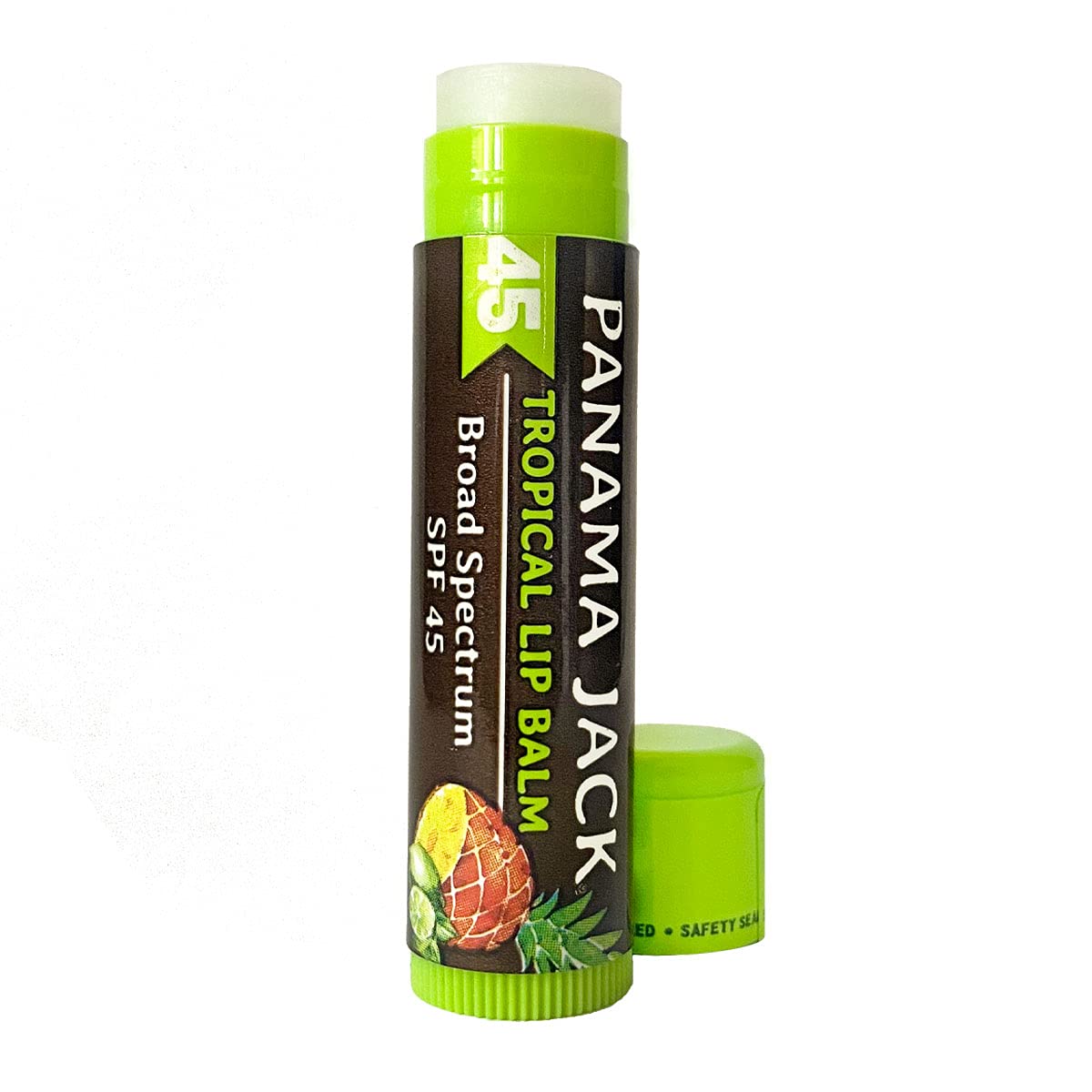 Panama Jack Sunscreen Lip Balm SPF 45 — Broad Spectrum Lip Protection (12-Pack)