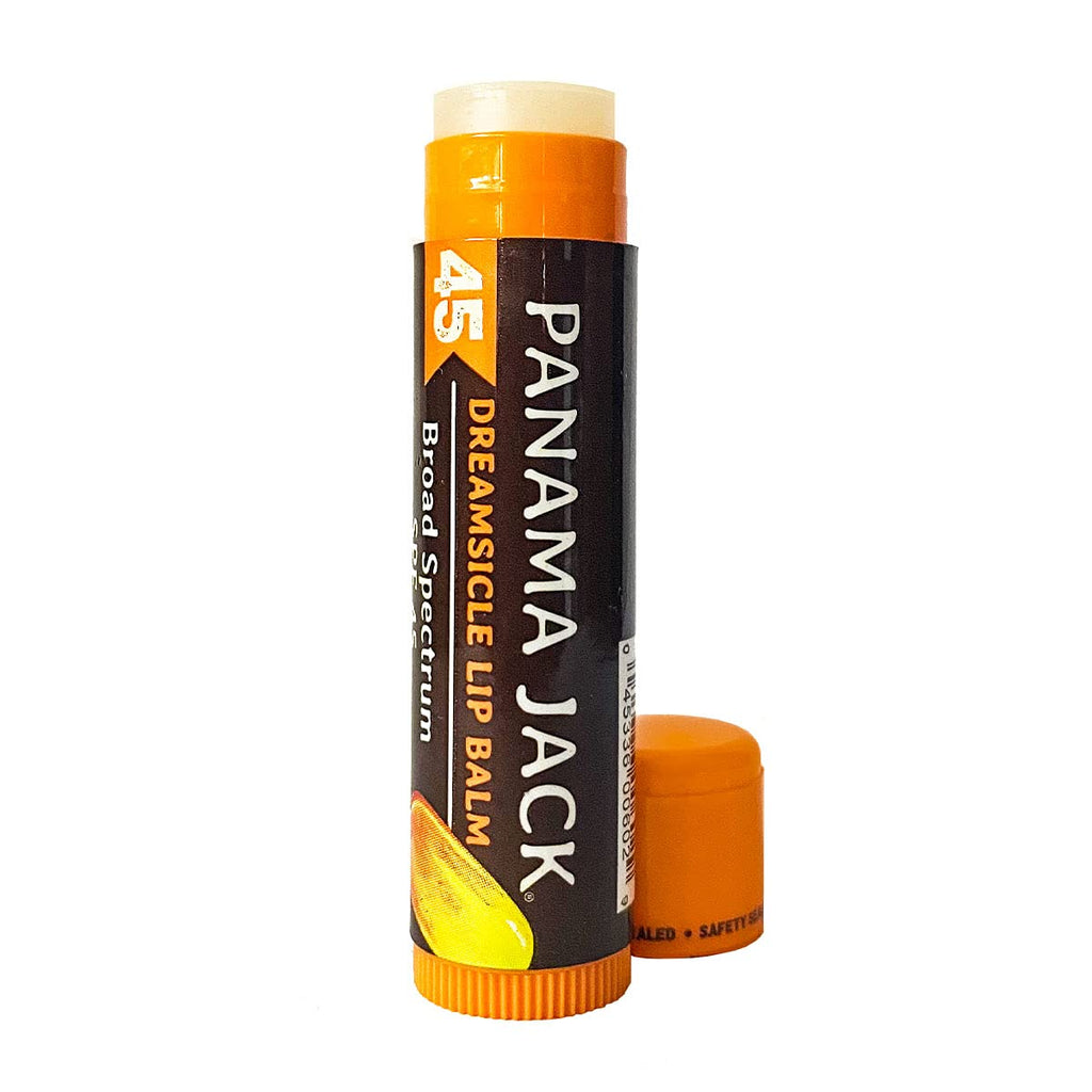 Panama Jack Sunscreen Lip Balm SPF 45 – Dreamsicle (Pack of 7)