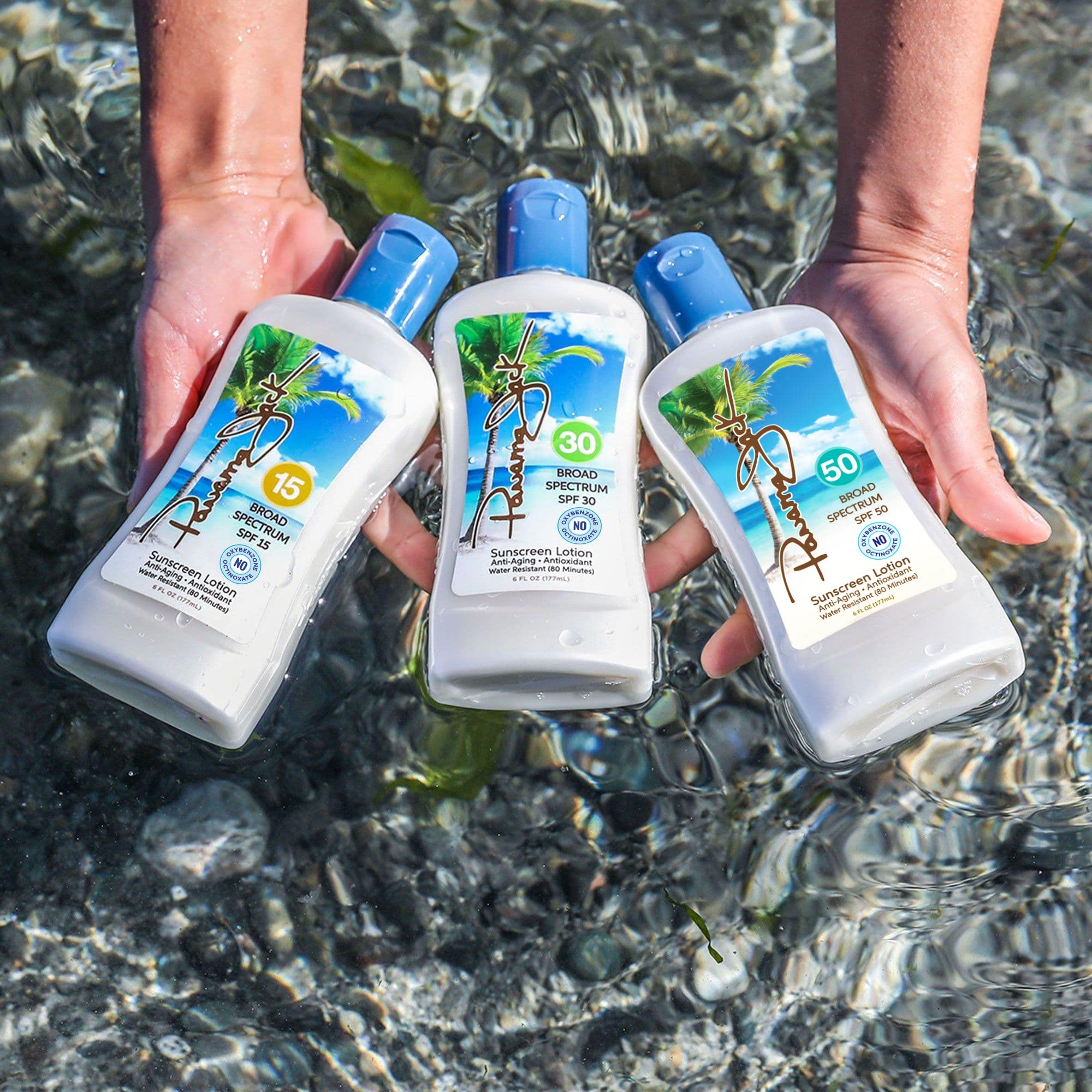 Panama Jack Sunscreen Suntan Lotion SPF 30 – Broad Spectrum UVA/UVB, Cruelty Free, Gluten & Paraben Free, 6 FL OZ (Pack of 6)