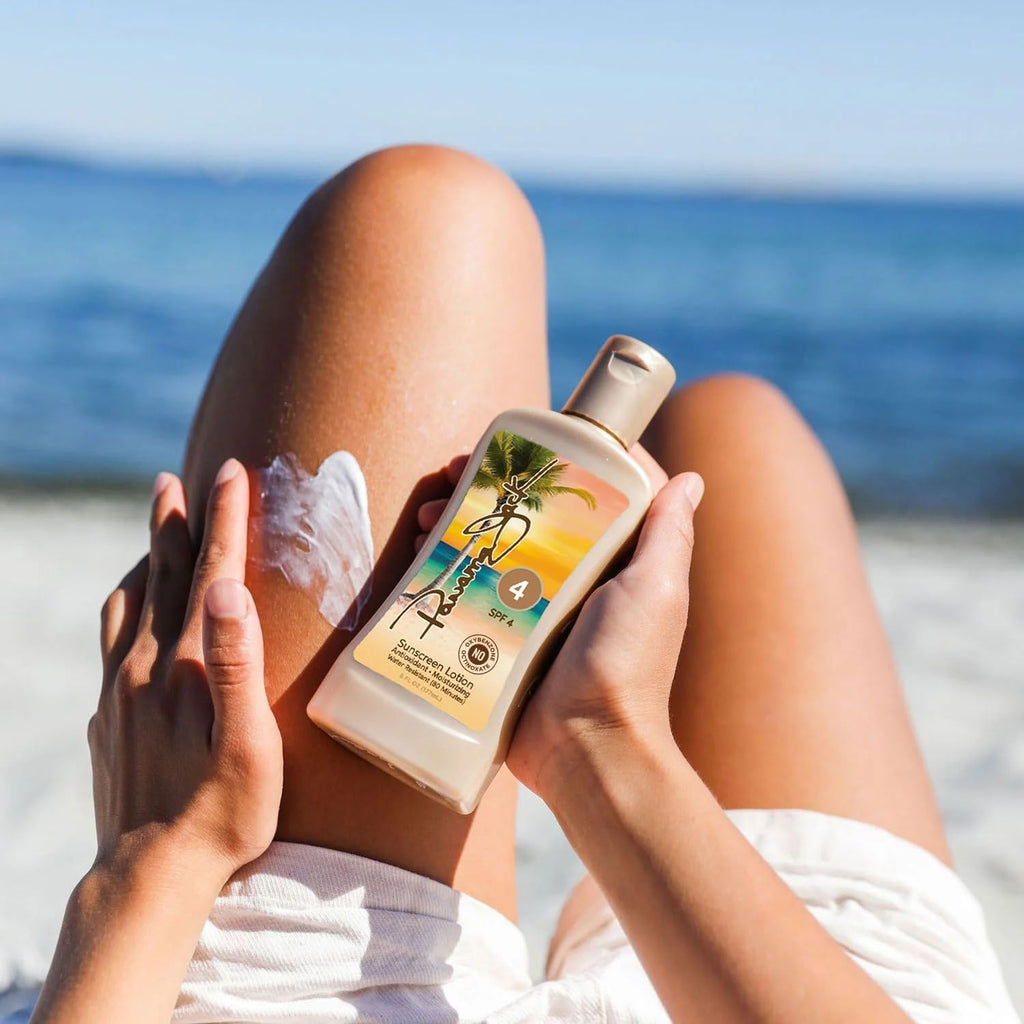 Panama Jack Sunseeker Set: SPF 4 & SPF 8 Travel Tanning Lotions