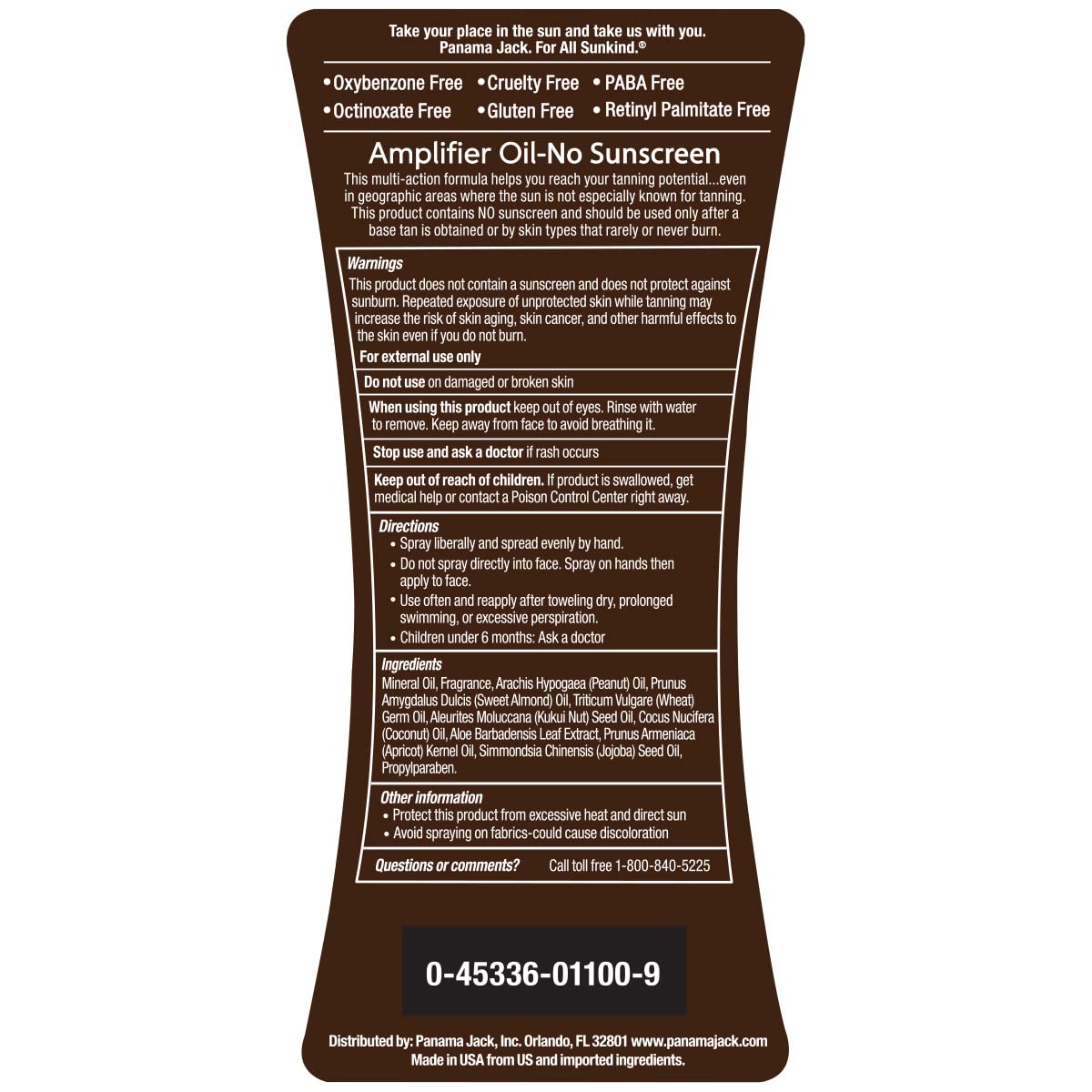 Panama Jack Trailblazer Set: Amplifier & Trophy Tanning Oils (SPF 0)