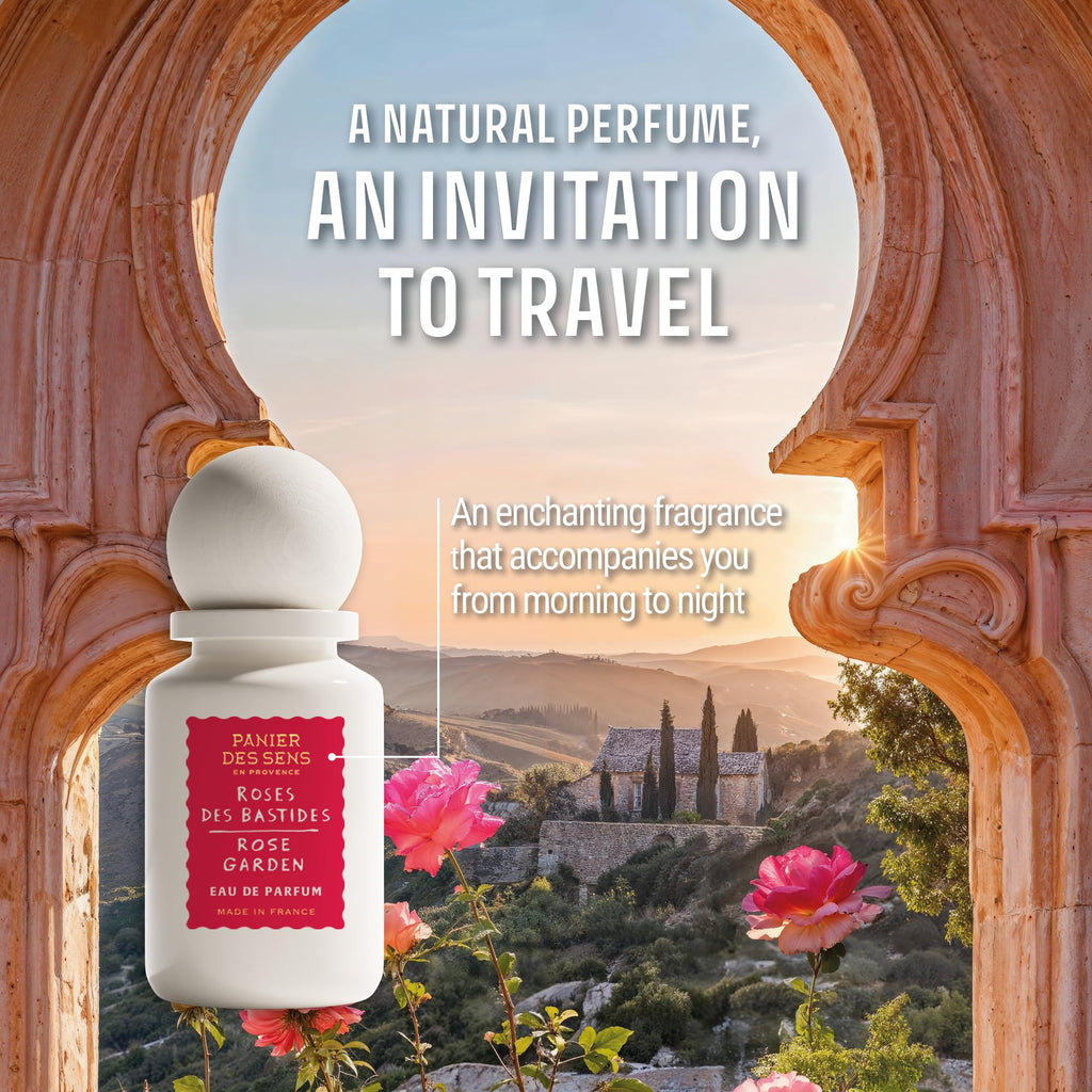 Panier des Sens Rose Garden Perfume – Floral Rose EDP Crafted in Grasse