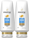 Pantene Classic Clean Conditioner Twin Pack – 2 x 24 oz Bottles | Pro-V Hydration