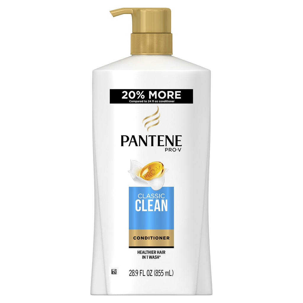 Pantene Pro-V Classic Clean Conditioner – 28.9 fl oz | Gentle Daily Hydration for All Hair Types