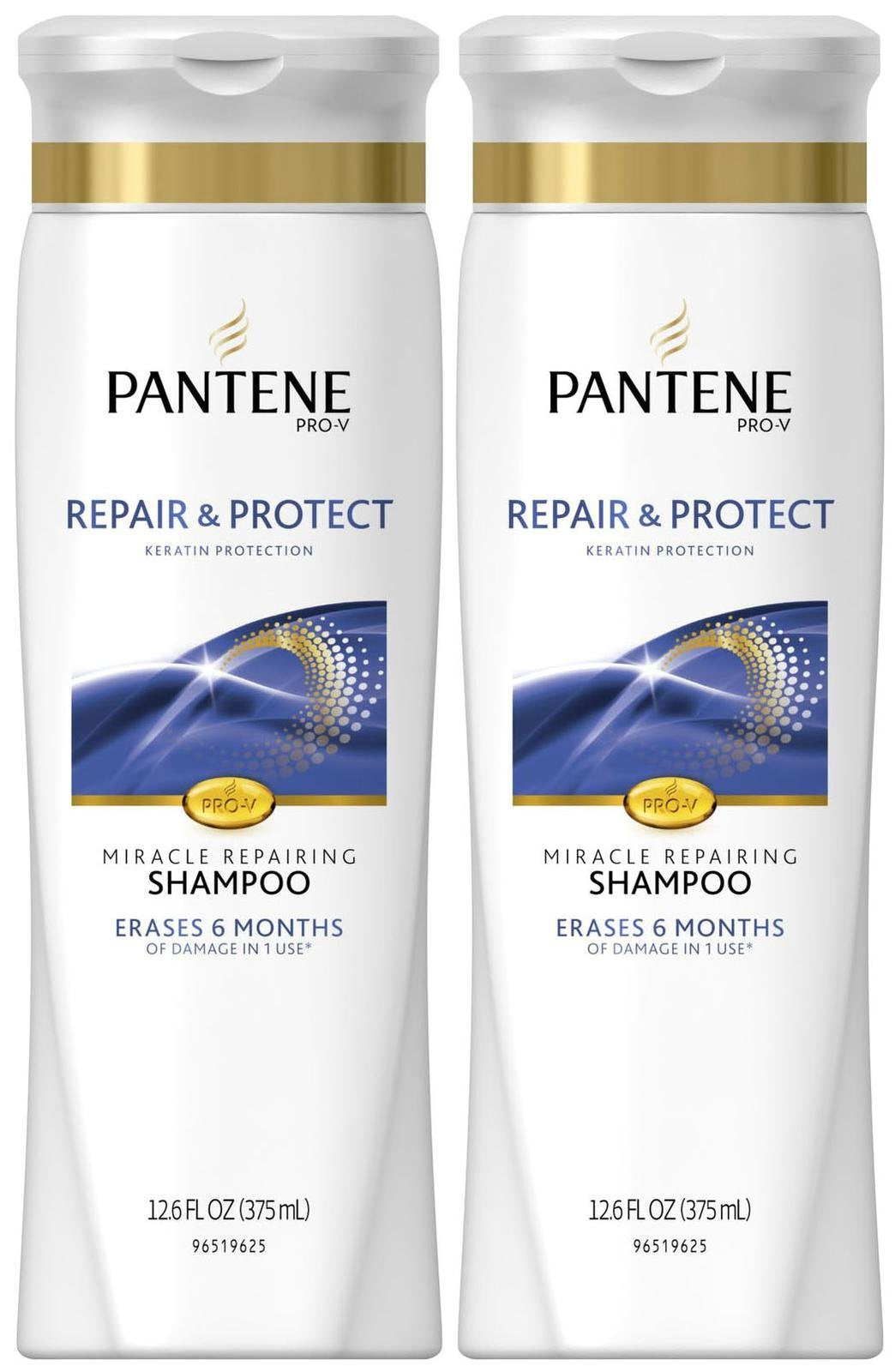 Pantene Pro-V Repair and Protect Shampoo – 12.6 oz, 2-Pack