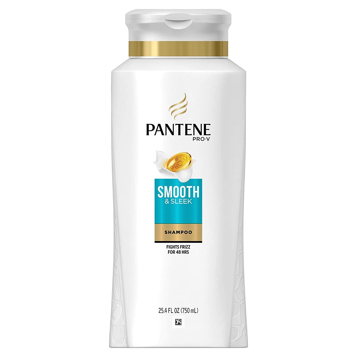 Pantene Pro-V Smooth & Sleek Shampoo, 25.4 fl oz – Frizz Control & Hydration