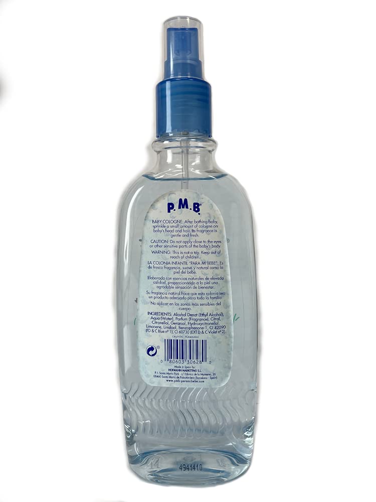Para Mi Bebe Infant Cologne for Boys Spray – 3 Pack, 8.3 fl oz (250 ml)