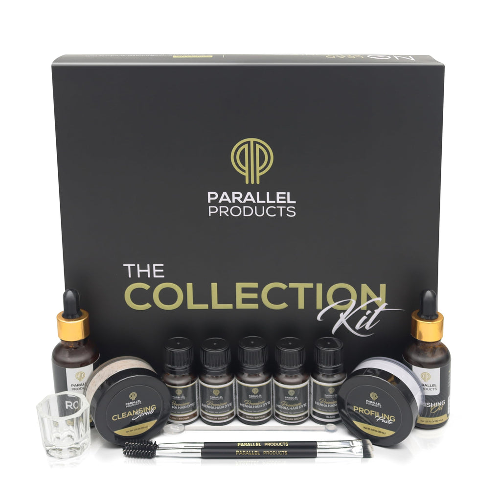 Parallel Products Henna Hair Color Kit – Complete Spot Color Kit for Grays & Roots