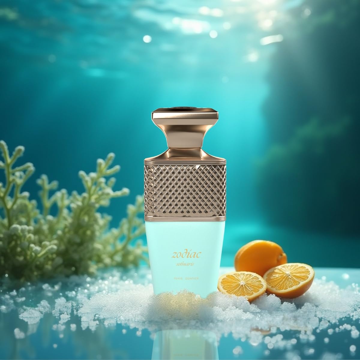 Paris Corner Zodiac Solmaris Eau De Parfum – Unisex Marine Scent, 3.4 Fl Oz