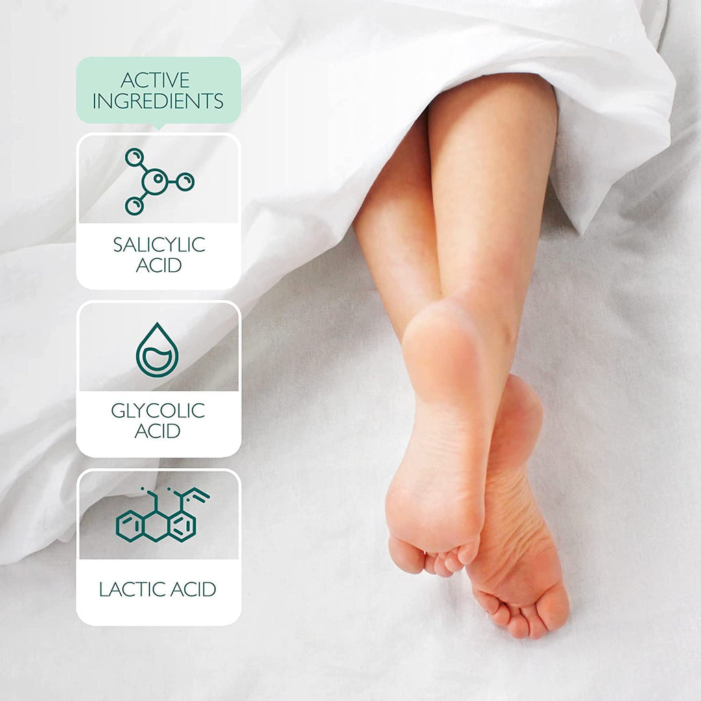 Patchology PoshPeel Pedi Cure Foot Peel Mask & Booties – Deep Exfoliation (Pack of 2)