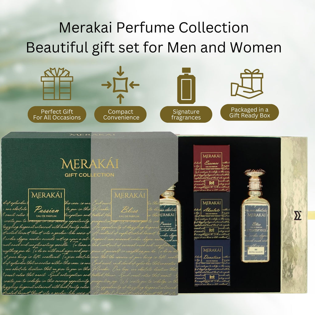 Patek Maison Merakai Perfume Gift Set for Women: 4 Fragrances + Bonus Samplers