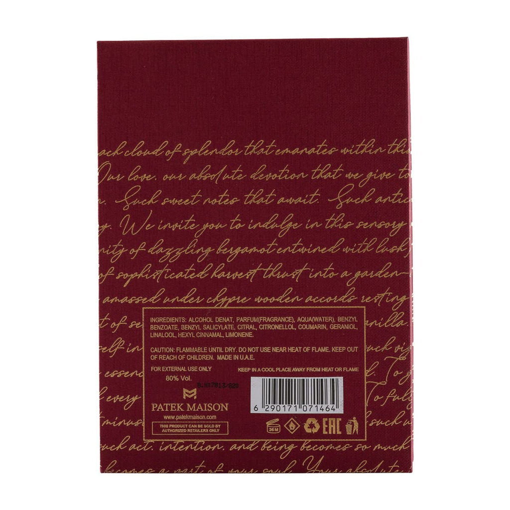 Patek Maison Merakai Essence 3.4 oz Eau de Parfum Spray – Unisex