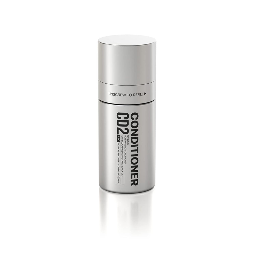 PATRICKS CD2D Moisturizing Conditioner – High-Performance Grooming for Men | Vetiver & Black Lily 30mL