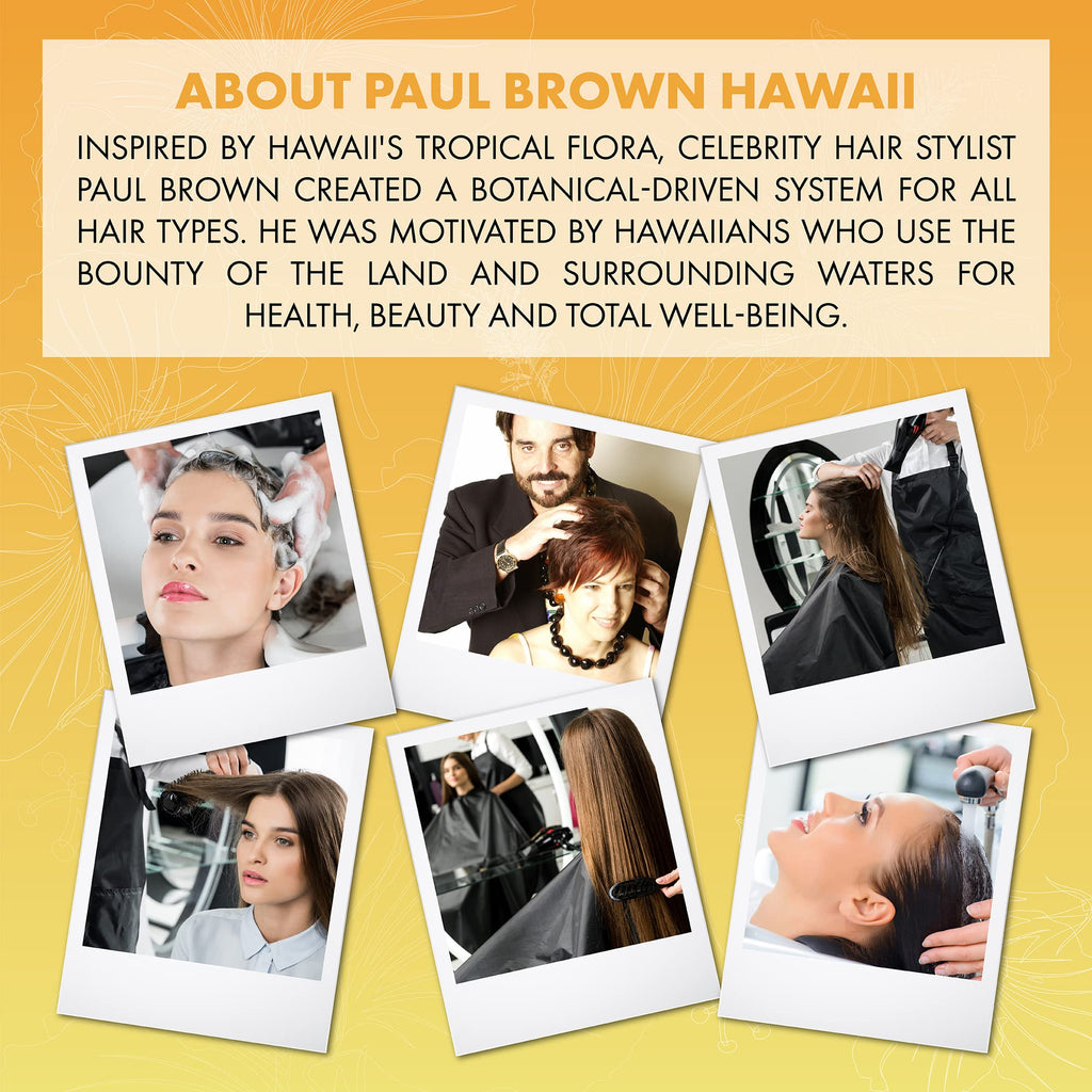Paul Brown Hawaii Resurrect Salon Quality Conditioner | Deep Hydration & Damage Repair | Kukui Nut Oil | Color-Safe 33 oz