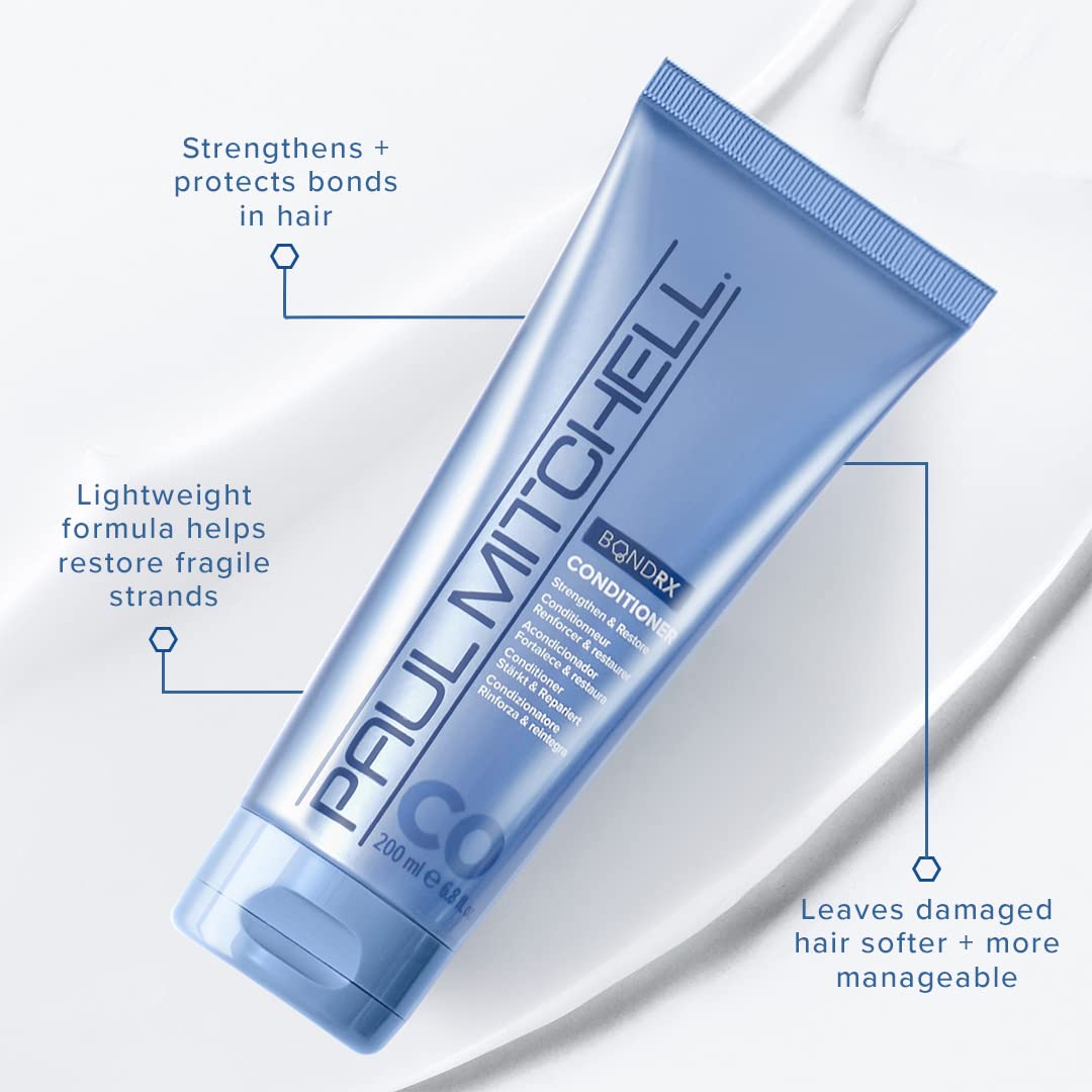 Paul Mitchell Bond Rx Conditioner – Strengthens & Restores Chemically Treated Hair (24 oz)