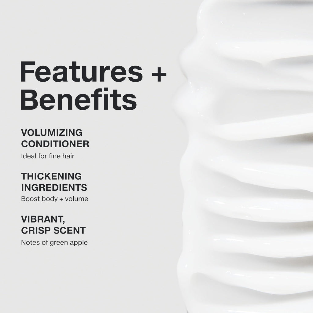 Paul Mitchell Extra-Body Conditioner – Adds Bounce & Fullness for Fine Hair | 33.8 fl oz