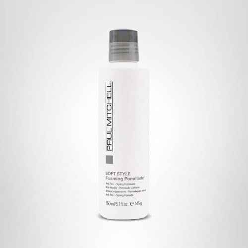 Paul Mitchell Foaming Pomade – Light Hold, Anti-Frizz for Wavy, Curly & Coily Hair | 5.1 fl oz