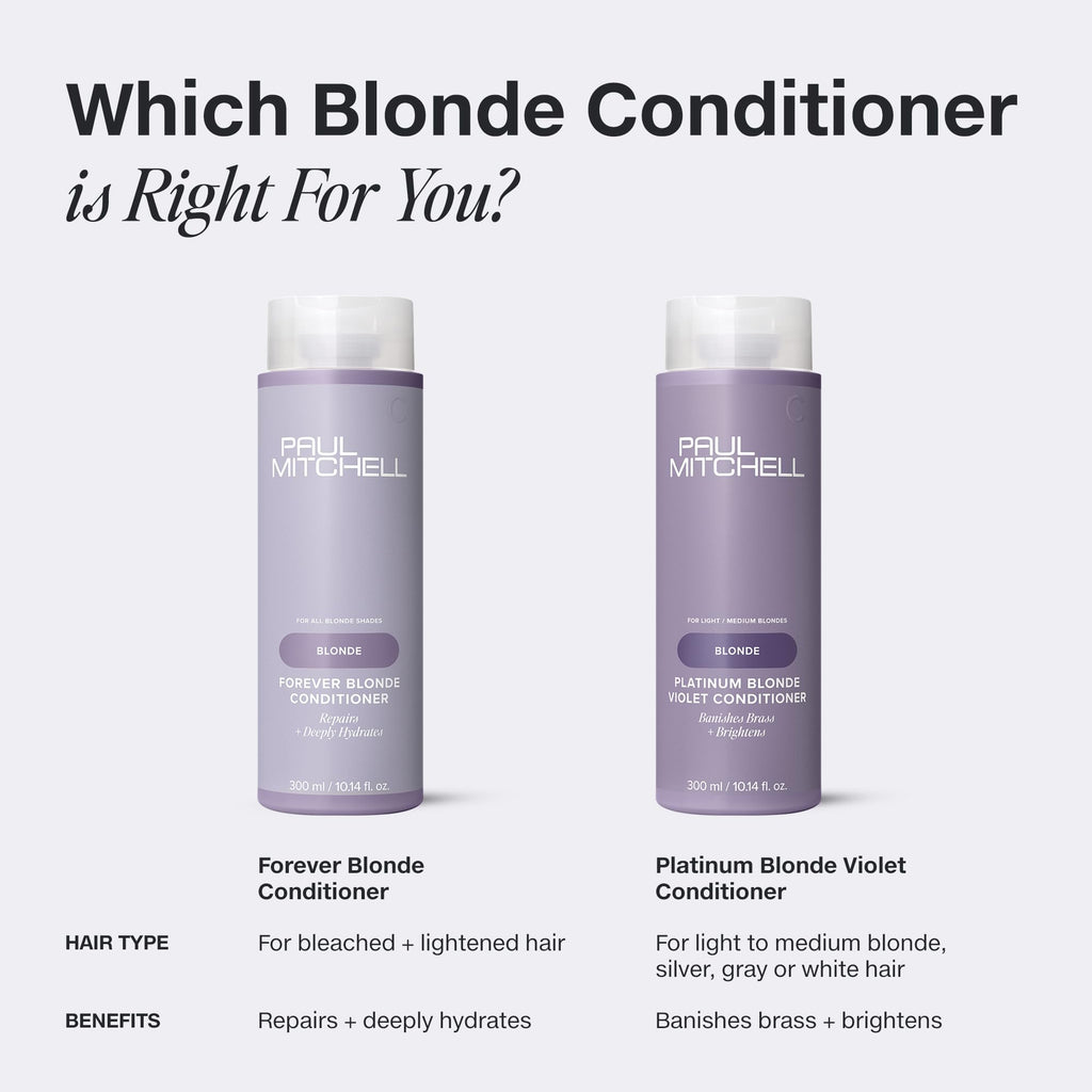 Paul Mitchell Forever Blonde Conditioner – Deep Hydration for Bleached Hair