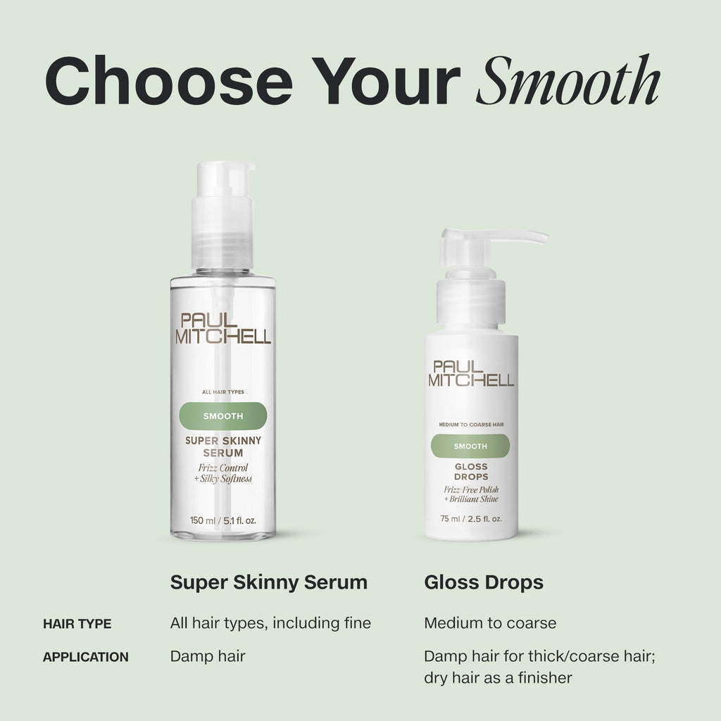 Paul Mitchell Gloss Drops Shine Serum – Frizz Control & Brilliant Shine, 2.5 fl oz