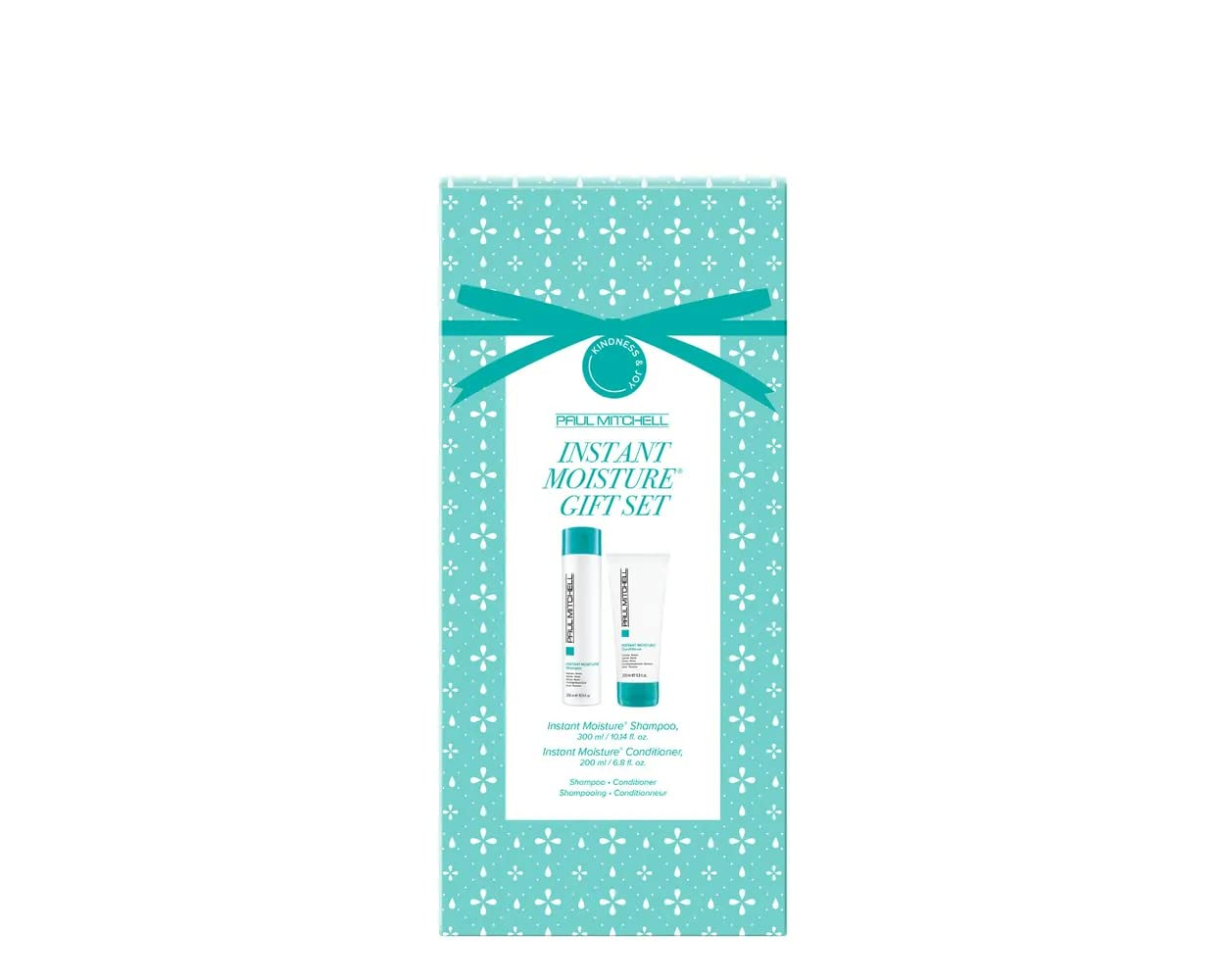 Paul Mitchell Instant Moisture Holiday Gift Set – Hydrating Shampoo + Conditioner for Dry Hair