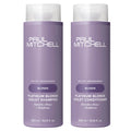Paul Mitchell Platinum Blonde Gift Set - Purple Shampoo & Conditioner for Brassy Hair