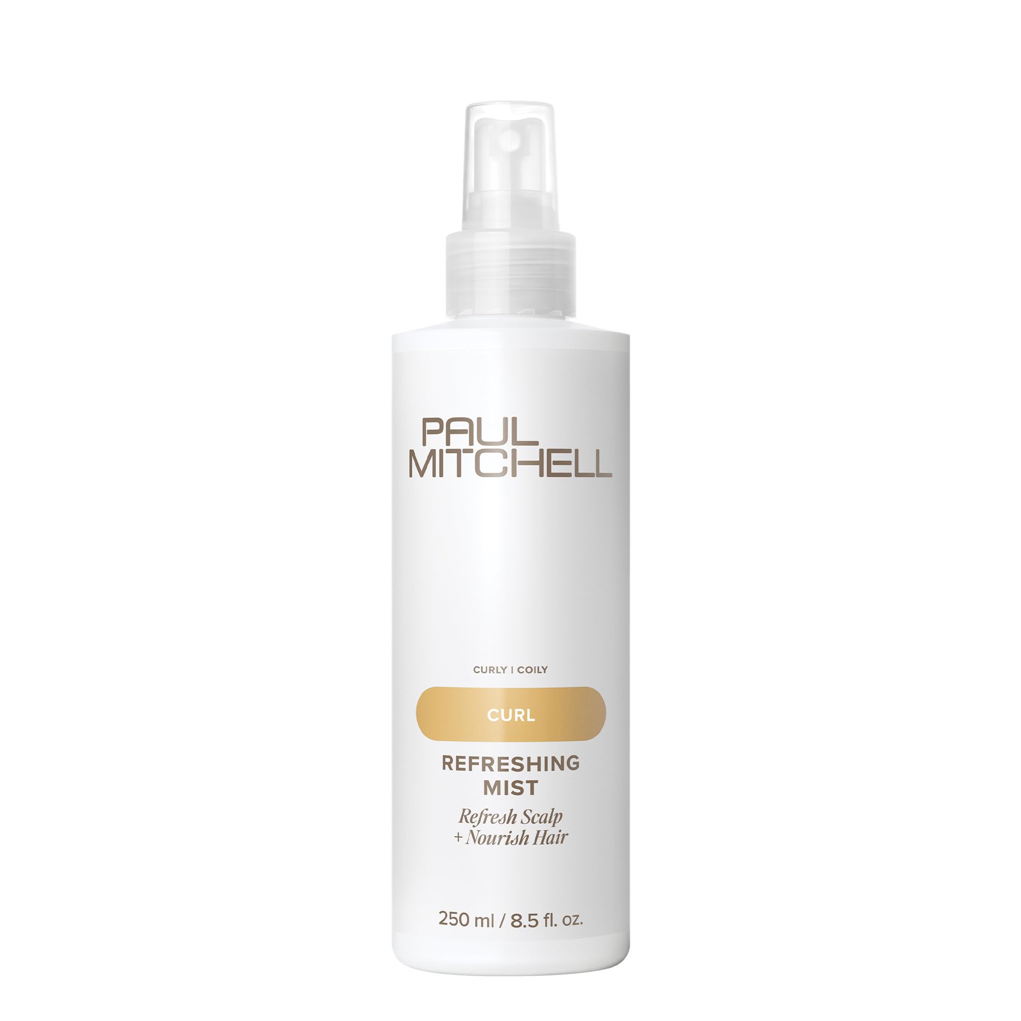 Paul Mitchell Refreshing Mist – Scalp Refresh & Hair Nourishment for Curly & Coily Hair, 8.5 Fl Oz