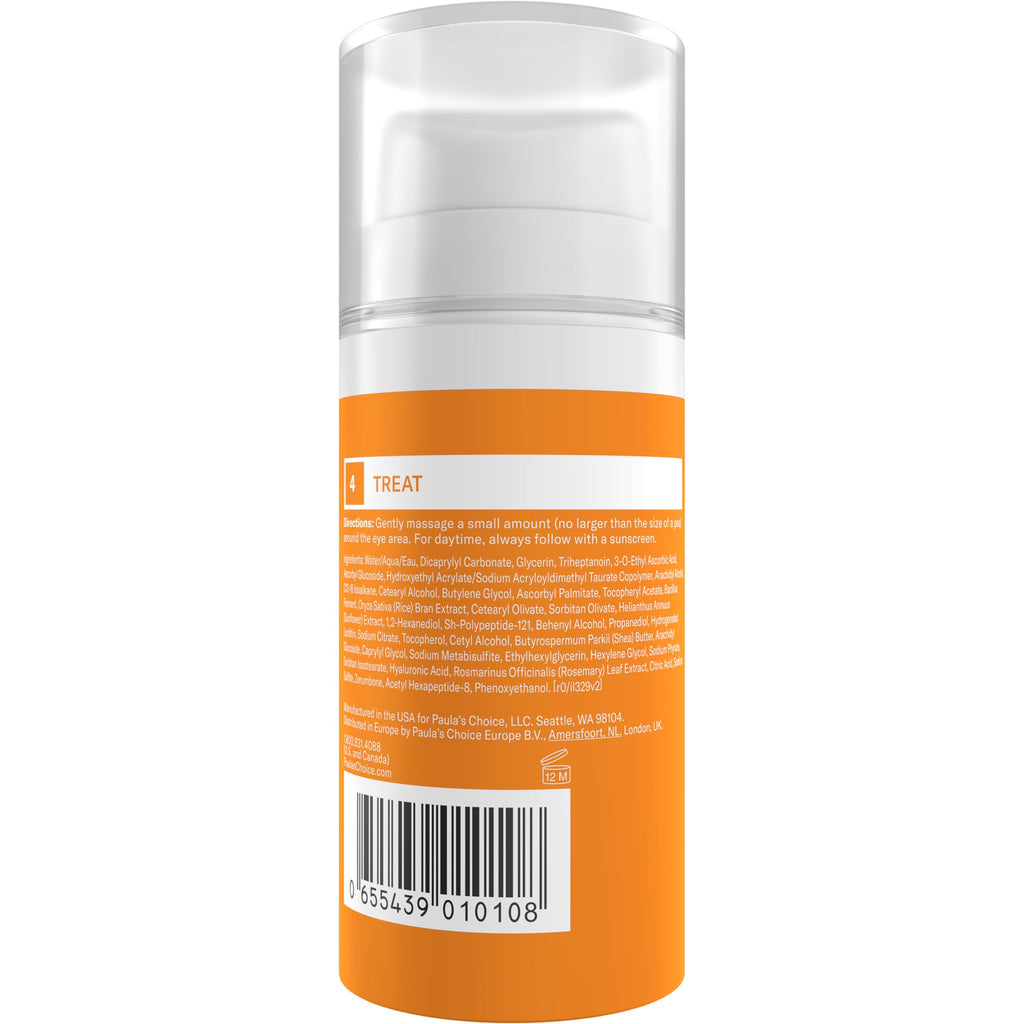 Paula's Choice C5 Super Boost Eye Cream — 5% Vitamin C, HA & Peptides
