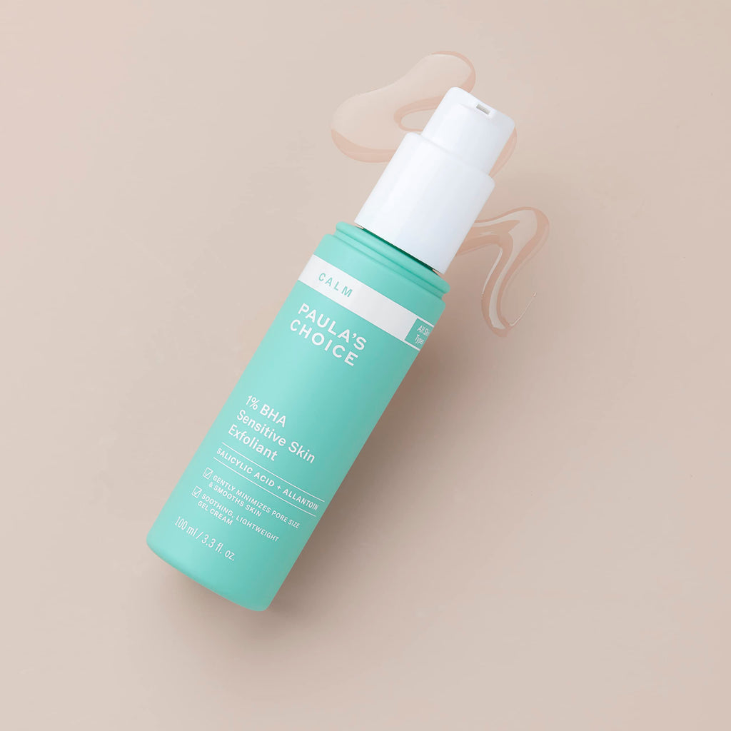 Paula’s Choice CALM 1% BHA Liquid Exfoliant — Sensitive Skin, Fragrance-Free (3.3oz)