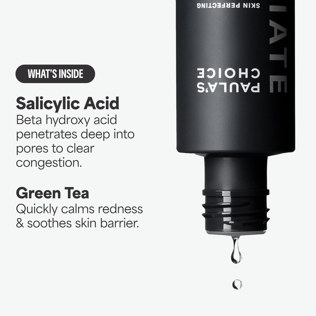 Paula's Choice SKIN PERFECTING 2% BHA Liquid Exfoliant – Unclog Pores, Smooth Fine Lines, Fragrance-Free