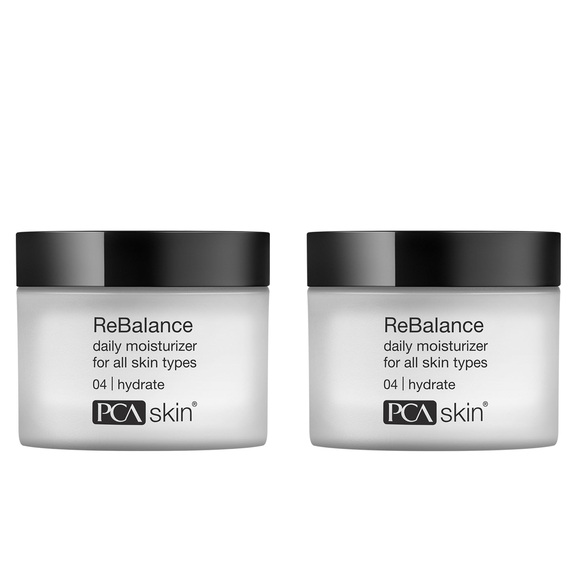 PCA SKIN ReBalance Daily Face Moisturizer — Calming, Lightweight Cream for All Skin Types (2 Pack) | PCA SKIN