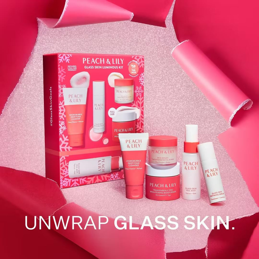 Peach & Lily Glass Skin Luminous Kit – Holiday Glow Set