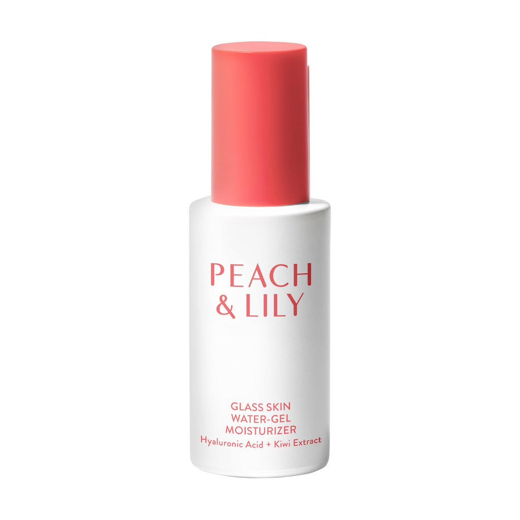 Peach & Lily Glass Skin Water-Gel Moisturizer – Lightweight, Oil-Free, Hyaluronic Acid (1.69 oz)
