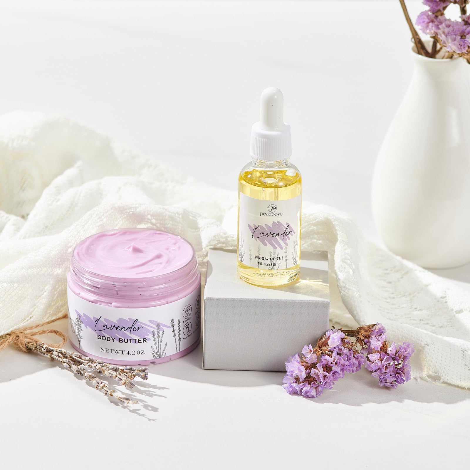 Peacoeye Spa Gifts for Women | Luxurious Bath Gift Box for Valentine’s Day & Mother’s Day