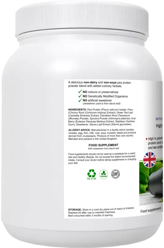 PeaPro Pea Protein Powder | High Protein Vegan Blend UK