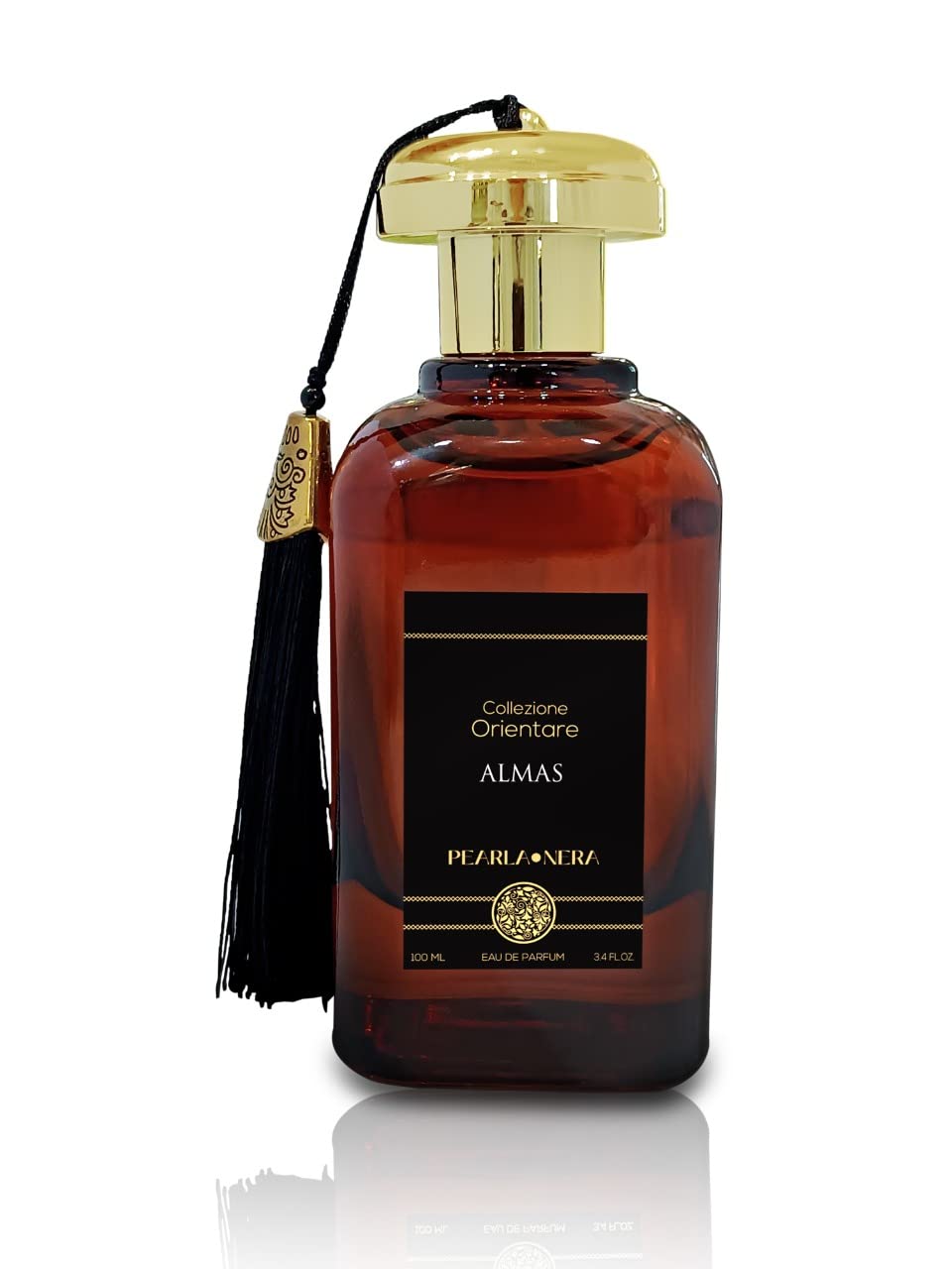 PEARLANERA ALMAS Oud Perfume – Spiced Citrus & Florals, 3.4 oz