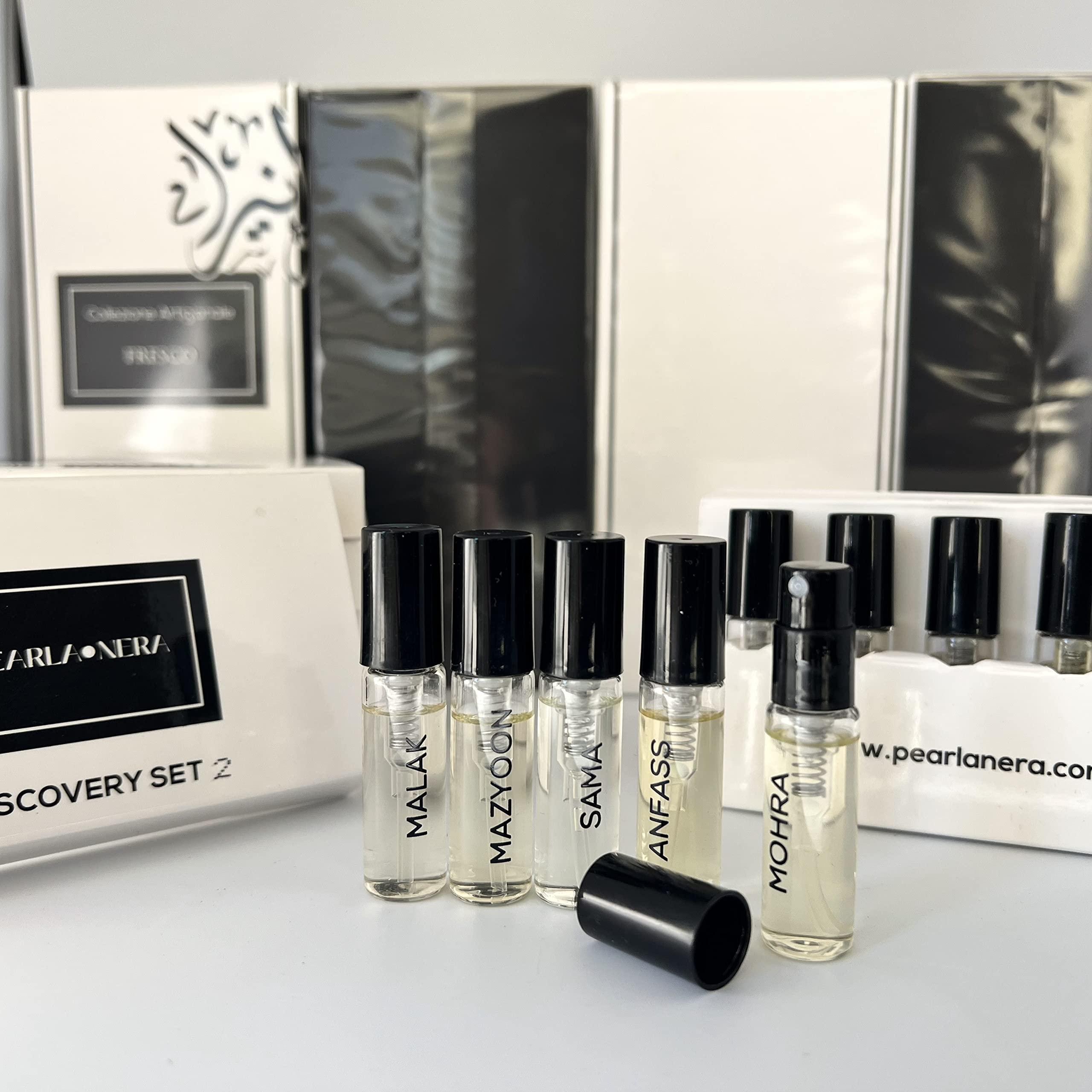 PEARLANERA ANFASS Oud, Green, Mastika & Spice | Unisex Arabian Perfume by PEARLANERA
