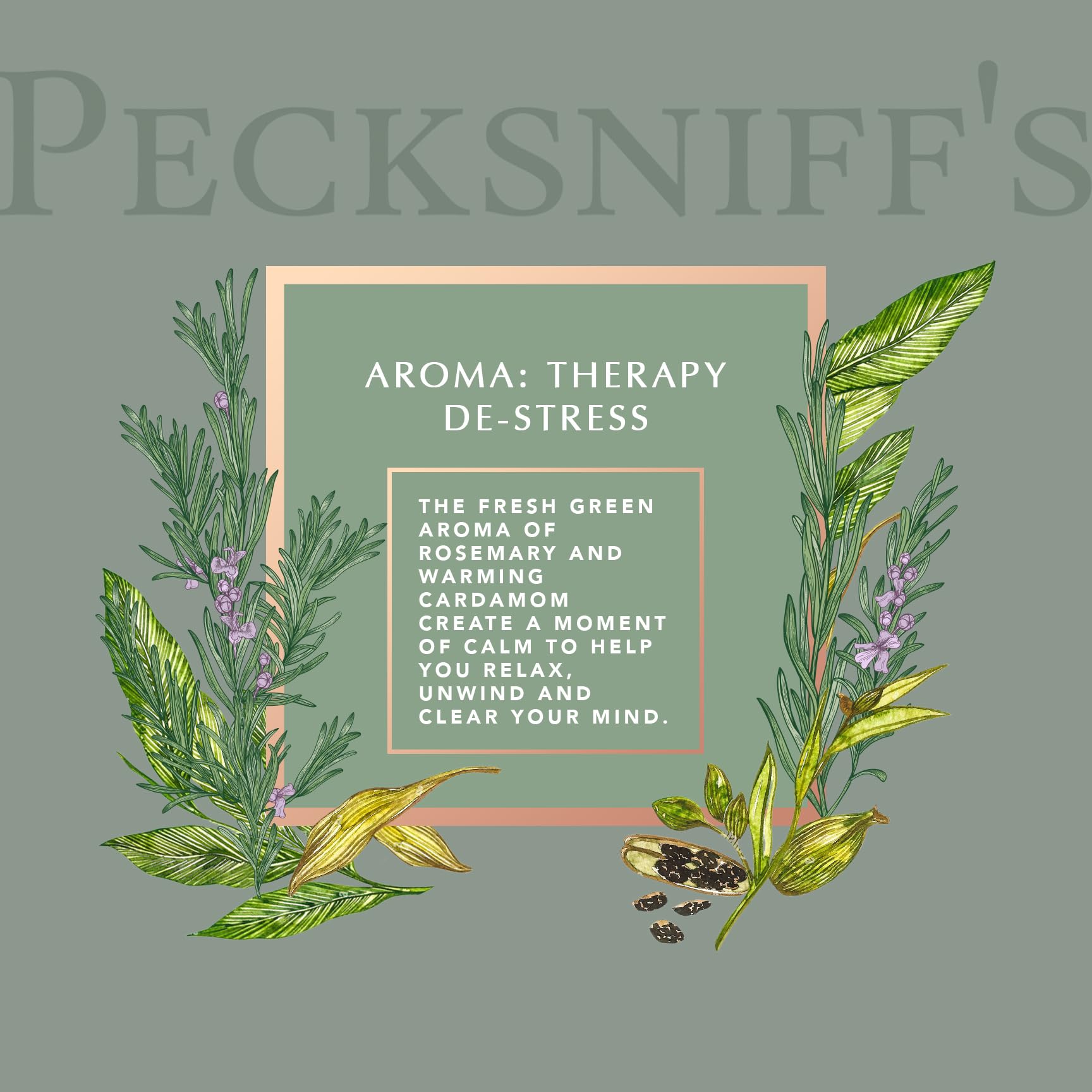 Pecksniff's Moisturizing Hand Wash & Lotion Set – Aroma Therapy De-Stress, 500 ml / 16.9 oz
