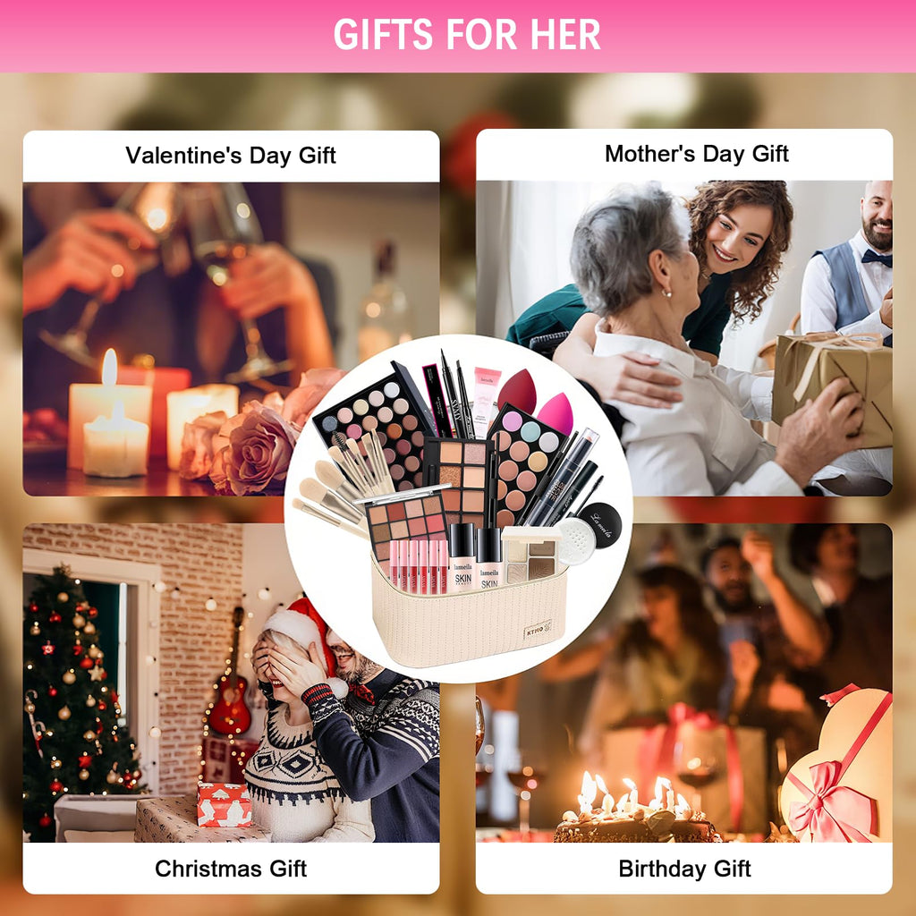 Peenice All-in-One Makeup Kit for Women – Complete Gift Set