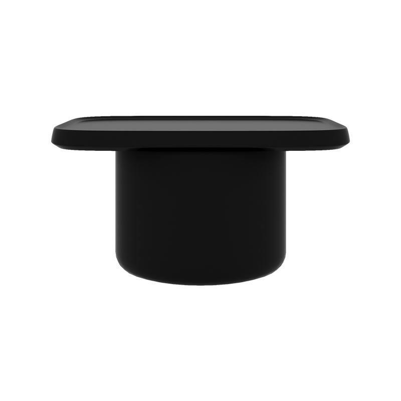 Penn Side Table, Black / Red