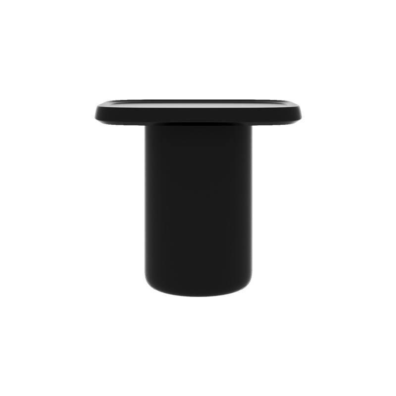 Penn Side Table, Black / Red
