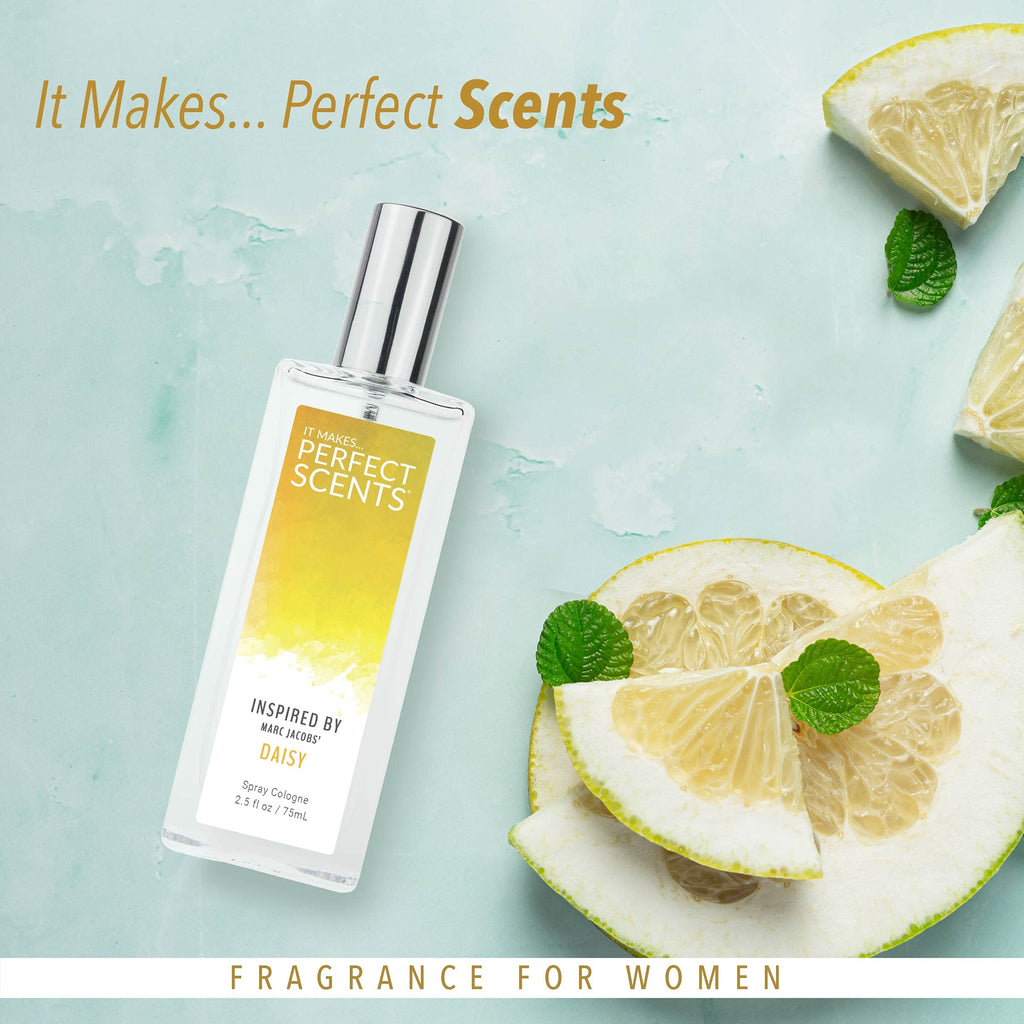 Perfect Scents Fragrances – Daisy-Inspired Women’s EDT | Vegan, Cruelty-Free, 2.5 oz
