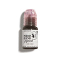 Perma Blend Dark Fudge Microblading Ink – Dark Brown, Vegan, 0.5 oz for Permanent Eyeliner