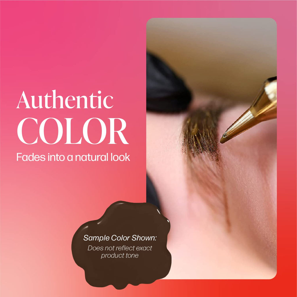 Perma Blend Espresso Brown Tattoo Ink – Vegan Microblading Pigment for Brows (0.5 oz)