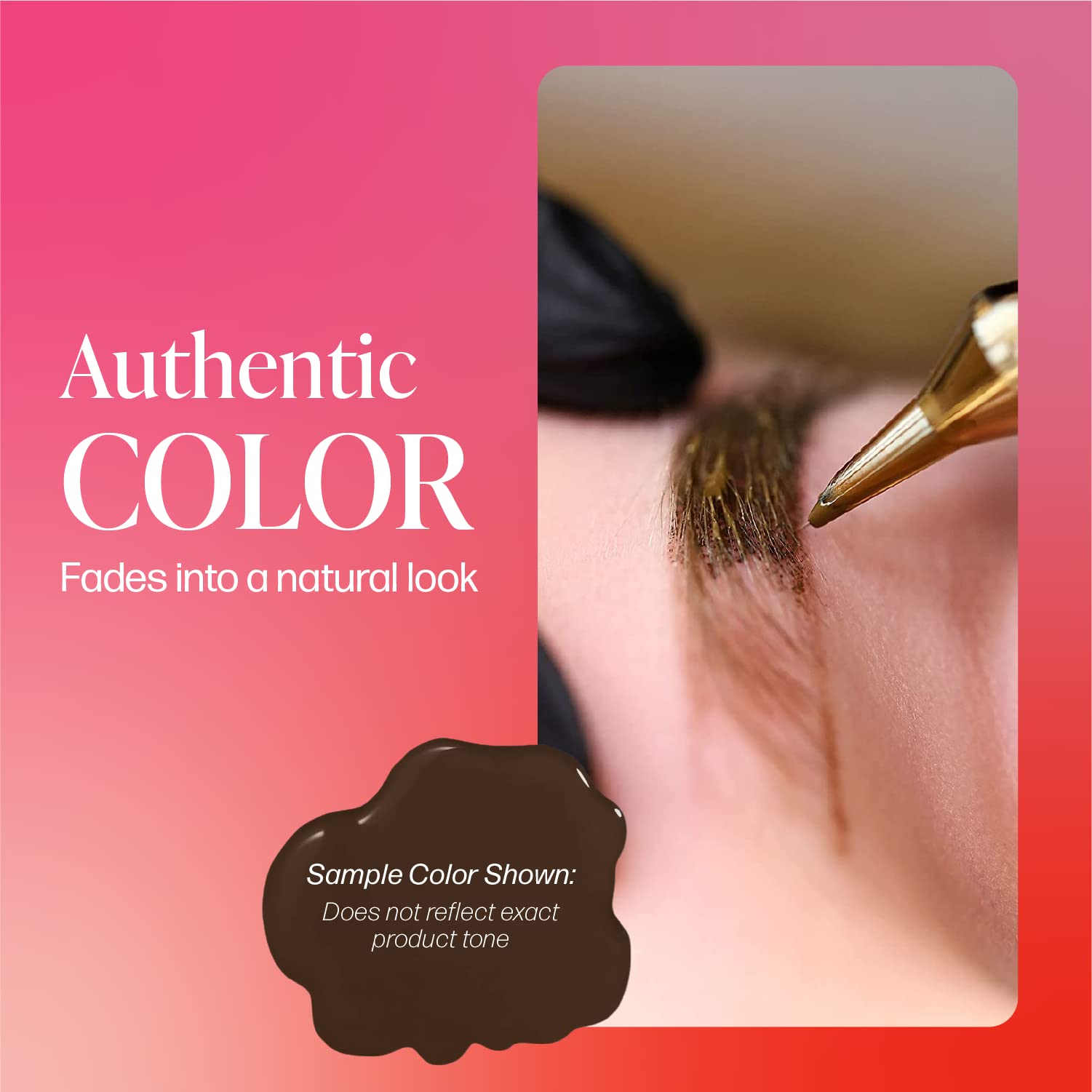 Perma Blend Espresso Brown Tattoo Ink – Vegan Microblading Pigment for Brows (0.5 oz)