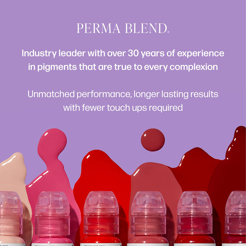 Perma Blend Espresso Brown Tattoo Ink – Vegan Microblading Pigment for Brows (0.5 oz)