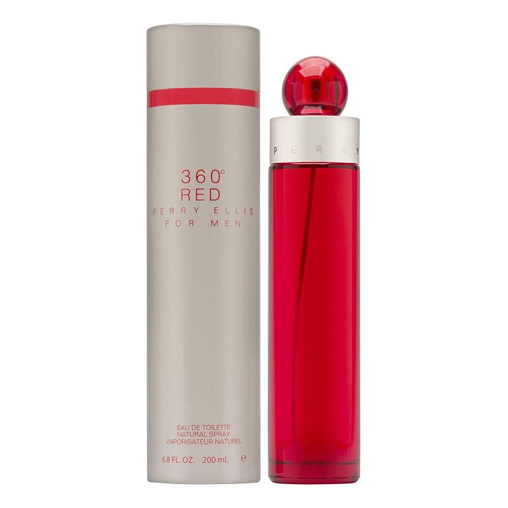Perry Ellis 360 Red for Men – Eau de Toilette Spray, 6.8 oz