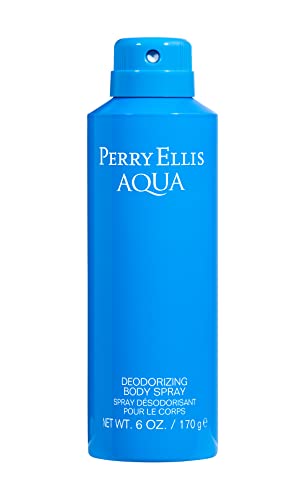 Perry Ellis Aqua for Men 4-Piece Gift Set – Fresh Marine Citrus Scent