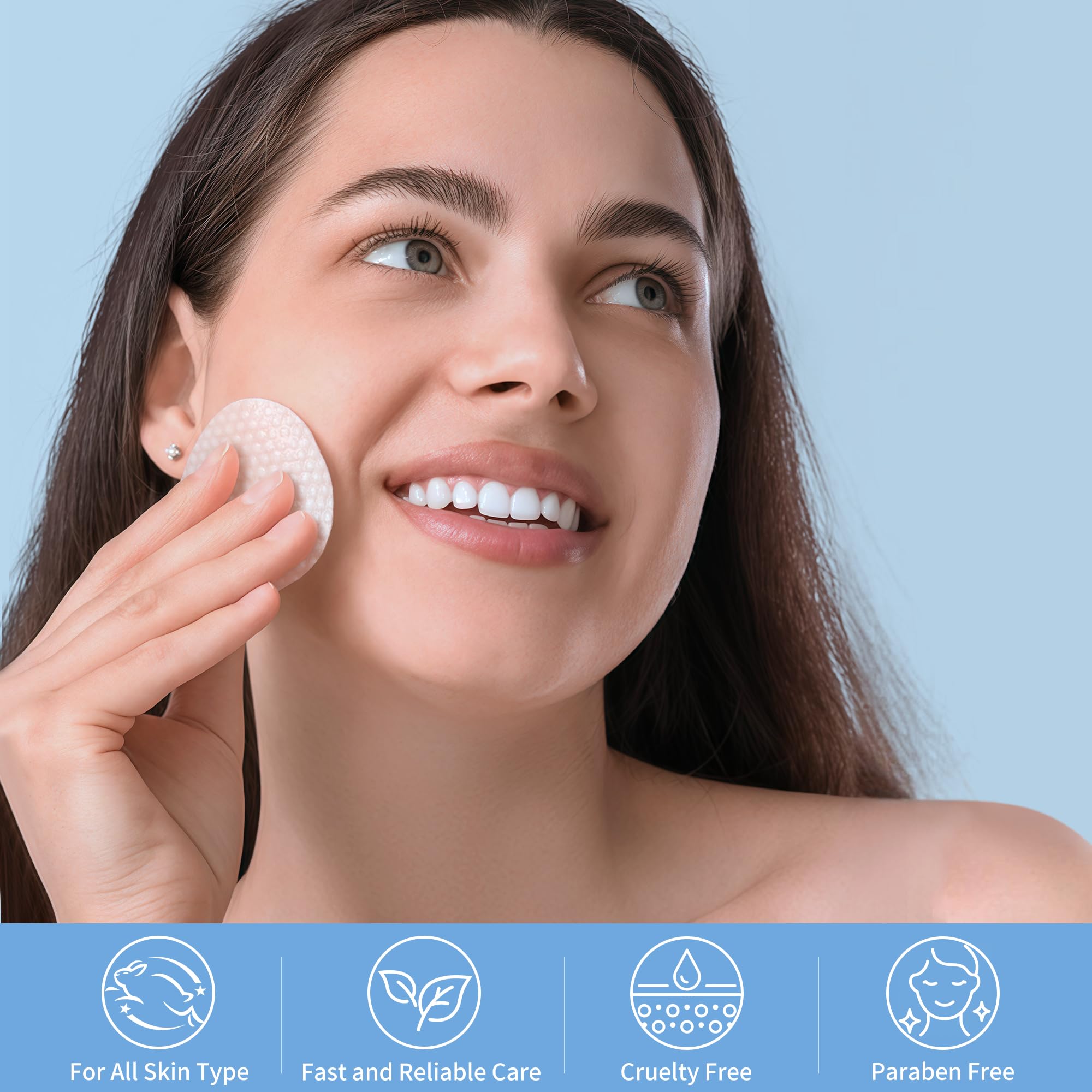 Persbeay Glycolic Acid Pads – Exfoliating Toner for Radiant Skin | 70 Count